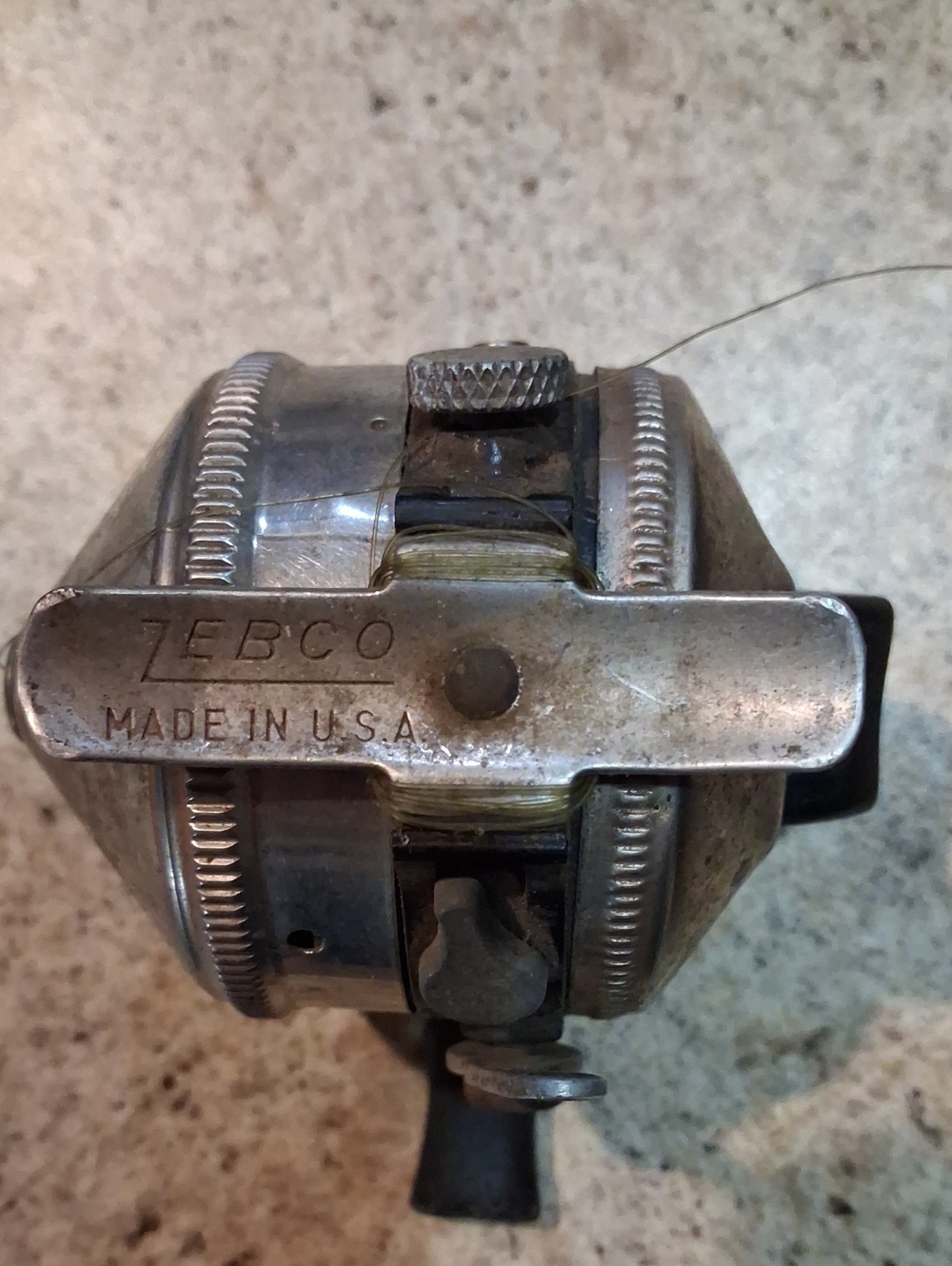Zebco Vintage Fishing Reel - Silver